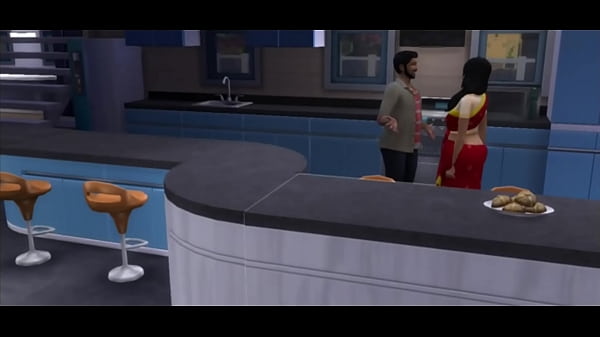 Jamku aunty fucked in kitchen but what can be better than bedroom