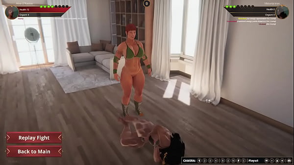 Aine vs viktoria nf3d no rules combat battle war apartment