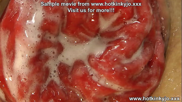 Play MP4 - Hotkinkyjo in black shoes & dress self anal fisting&comma; gape & anal prolapse