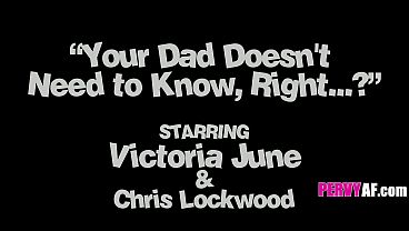 Your Stepdad Doesn't Need To Know - Victoria June, Christ LockWood 