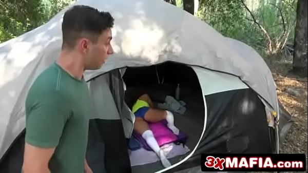 From Peeping to Blowjob: A Campfire Tale with a Busty Chick 