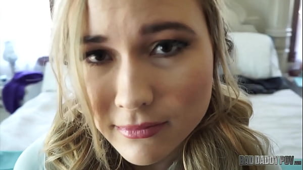 BadDaddyPOV - Cute Stepdaughter Alyssa Cole Gets Her Tight Pussy Fucked Hard 