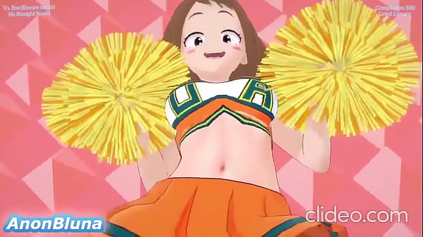 Personajes de BNHA Uniforme_de porristas By_AnonBluna