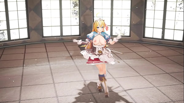 Anime Girl Strip-Dancing Video 