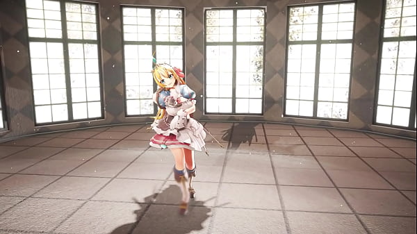 Anime girl strip dancing video