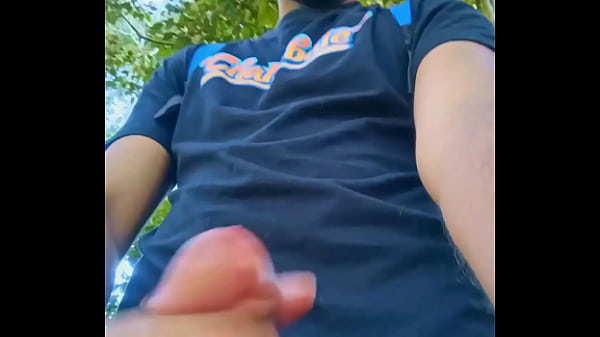 Big Uncut Cock Latino Jerking Outdoors In The Woods And Eating His Tasty Cum Careful Not To Get Caught. What Do You Do If You Find Me Like This? thumbnail