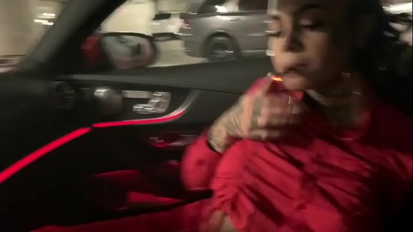 G sinn giving blowjob in car