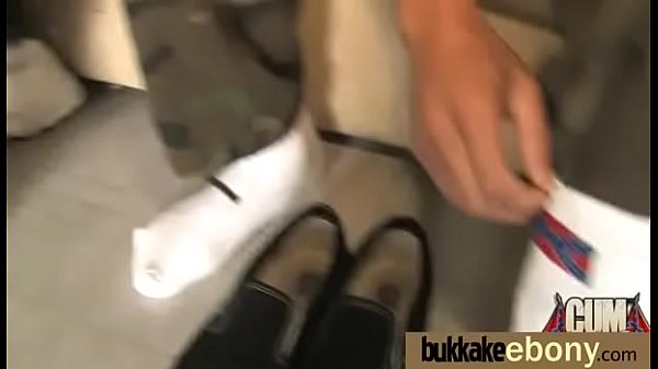 EbonySlut Gets An Interracial Group_Sex 9