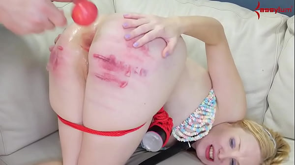 Kinky submissive whore eats doms ass