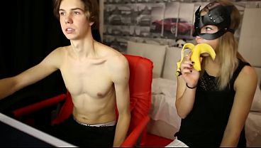 First Date Webcam Show 18yo Girl
