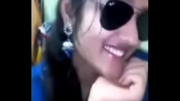 A cute girl self made video