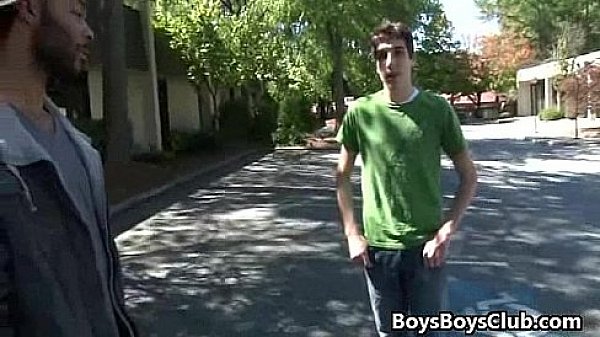 Black On Boys - Black Muscular Dude Fuck White Skinny Gay Boy 02 