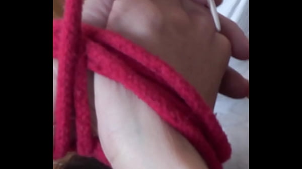 Play MP4 - Hands tied above her head&comma; Candie's ready for whatever I bring - that bulge isn't hiding anything