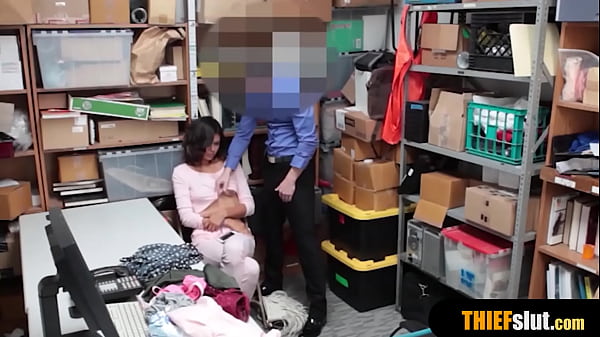 Eastern european shoplifter gets rough_fucked by a cop