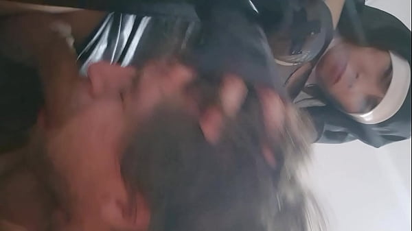 Sexy shemale nun fucks bottom boy 