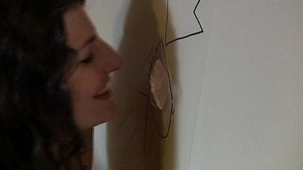 Gloryhole brunette oral sex homemade hardcore couples 