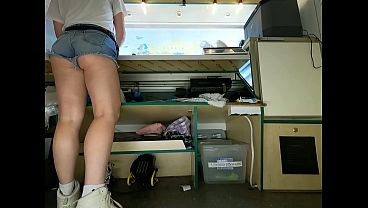 This New Girl Moves Like A Strip Dancer - Voyeur Pov thumbnail