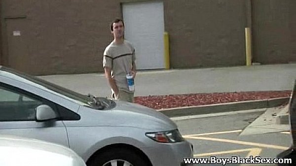 BlacksOnBoys - Gay black boys fuck hardcore white sexy twinks 05 