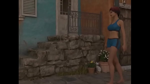 Mujer traga a mini chica 