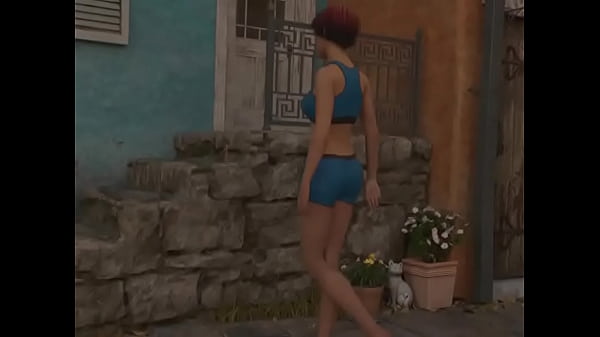 Mujer traga a mini chica 