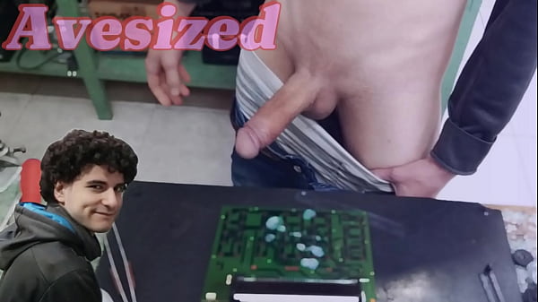 I Blast A Massive Cumshot On A Client's Machine Instead Of Fixing It! thumbnail