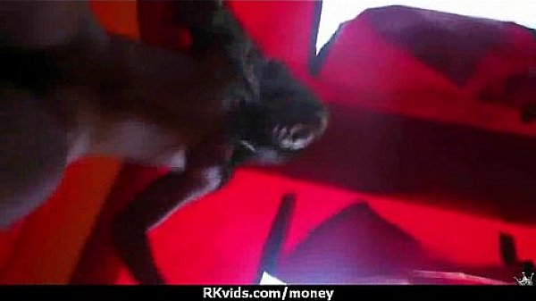 Sexy teen nails her butt on hard dick for cash 3 