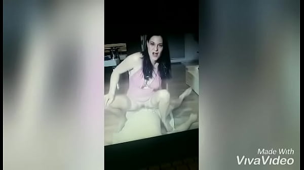 Tiny cock watching porn